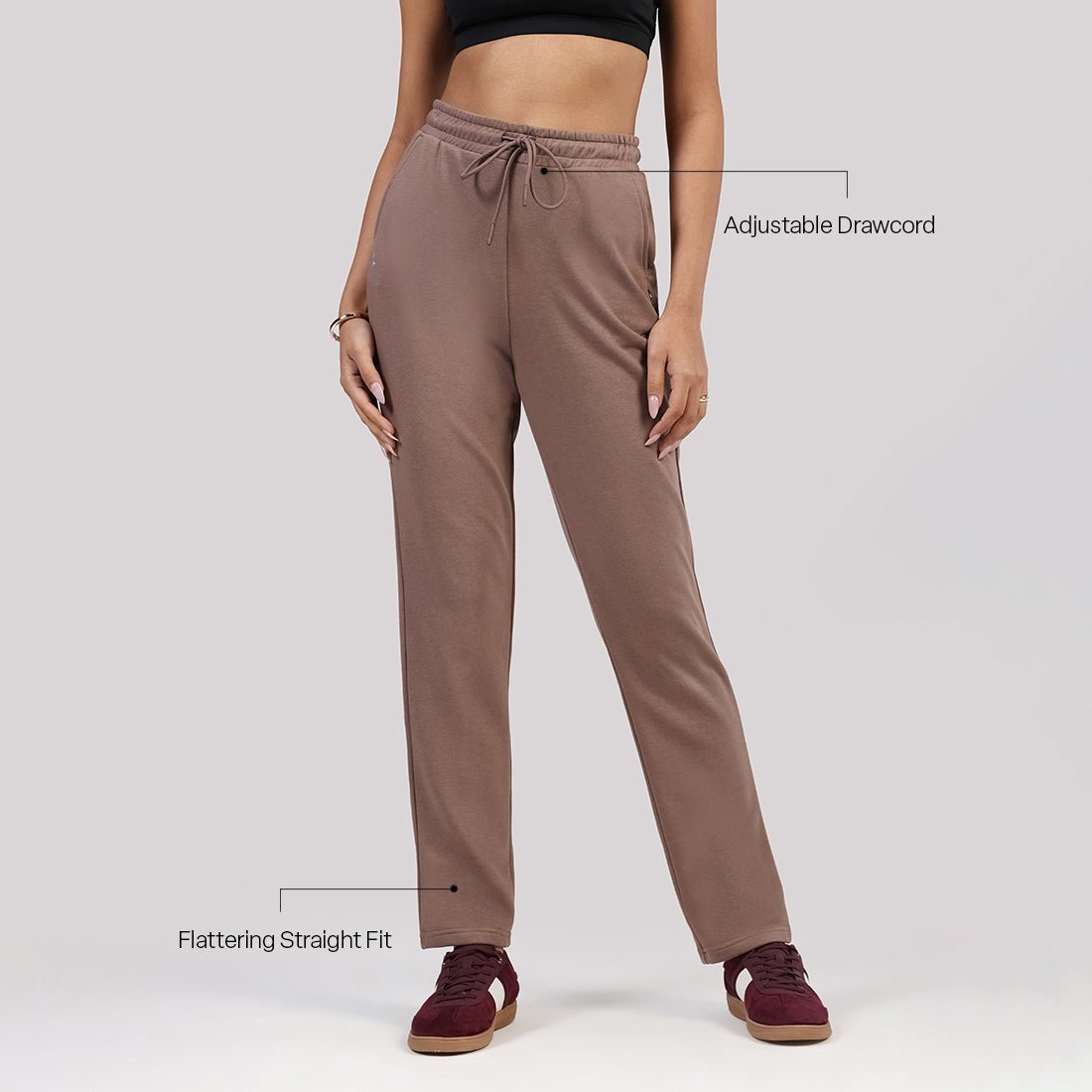 BlissTerry™ Cotton Straight Pants - BlissClub