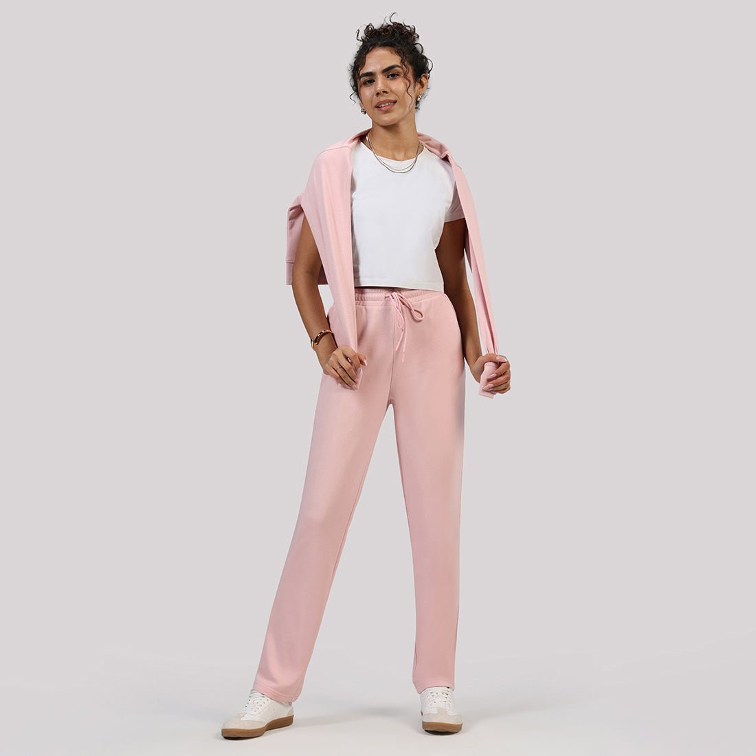 BlissTerry™ Cotton Straight Pants - BlissClub