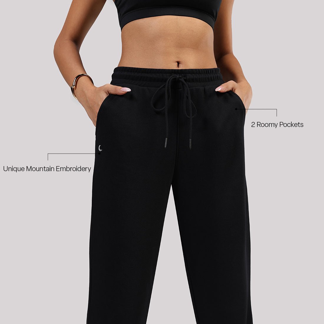 BlissTerry™ Cotton Straight Pants - BlissClub