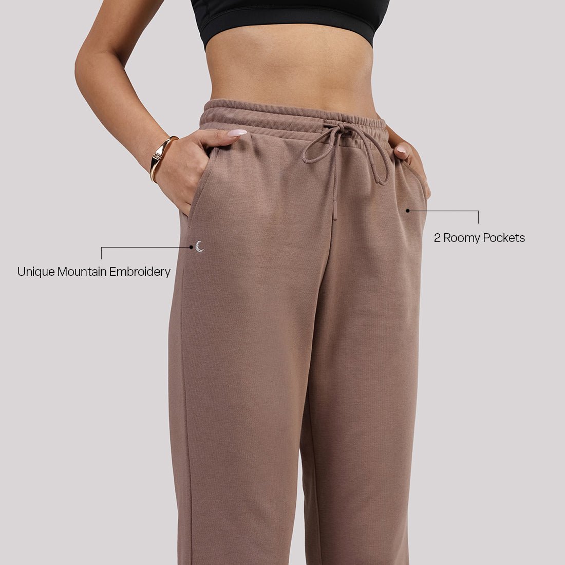 BlissTerry™ Cotton Straight Pants - BlissClub