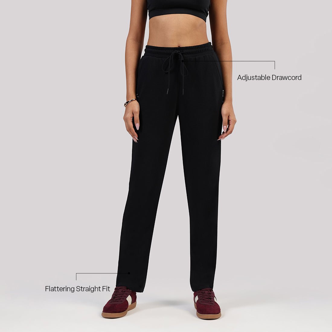 BlissTerry™ Cotton Straight Pants - BlissClub