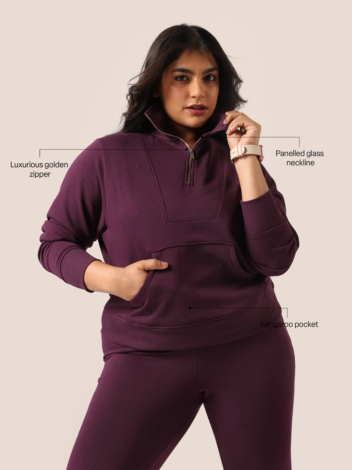 BlissTerry™ Half Zip Jacket - BlissClub