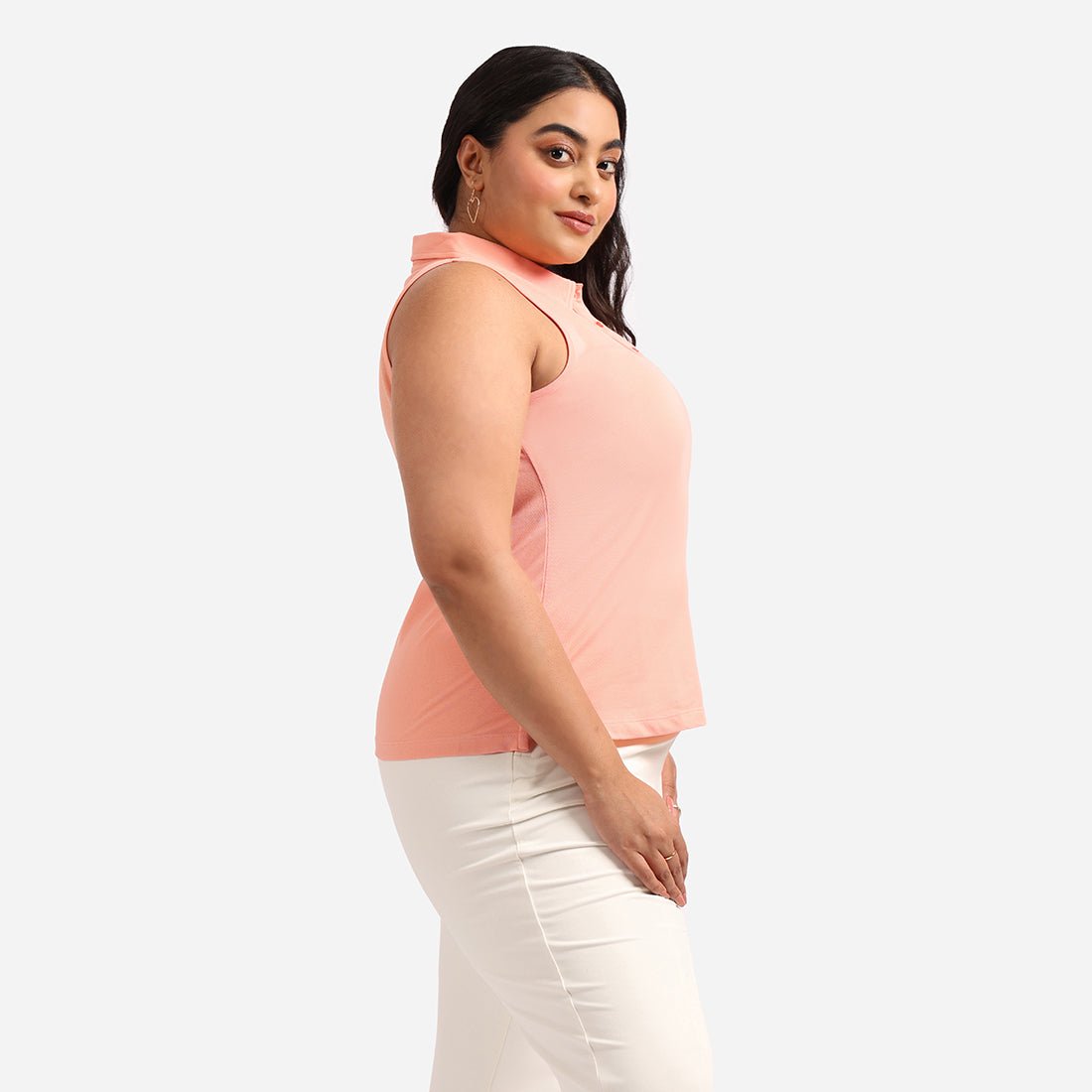 Classic Pique Sleeveless Tank - BlissClub