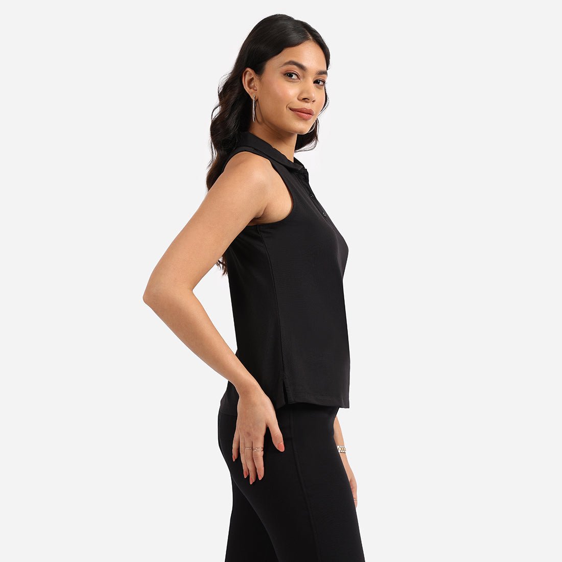 Classic Pique Sleeveless Tank - BlissClub