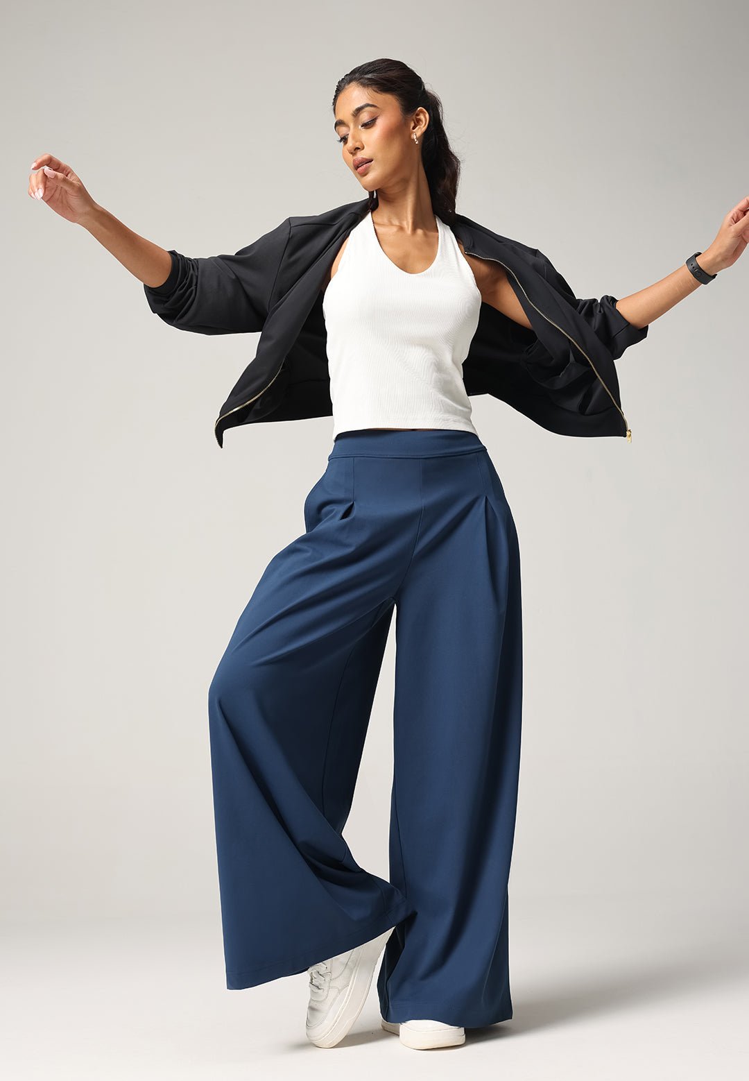 Cloud Box Pleated Korean Pant - BlissClub