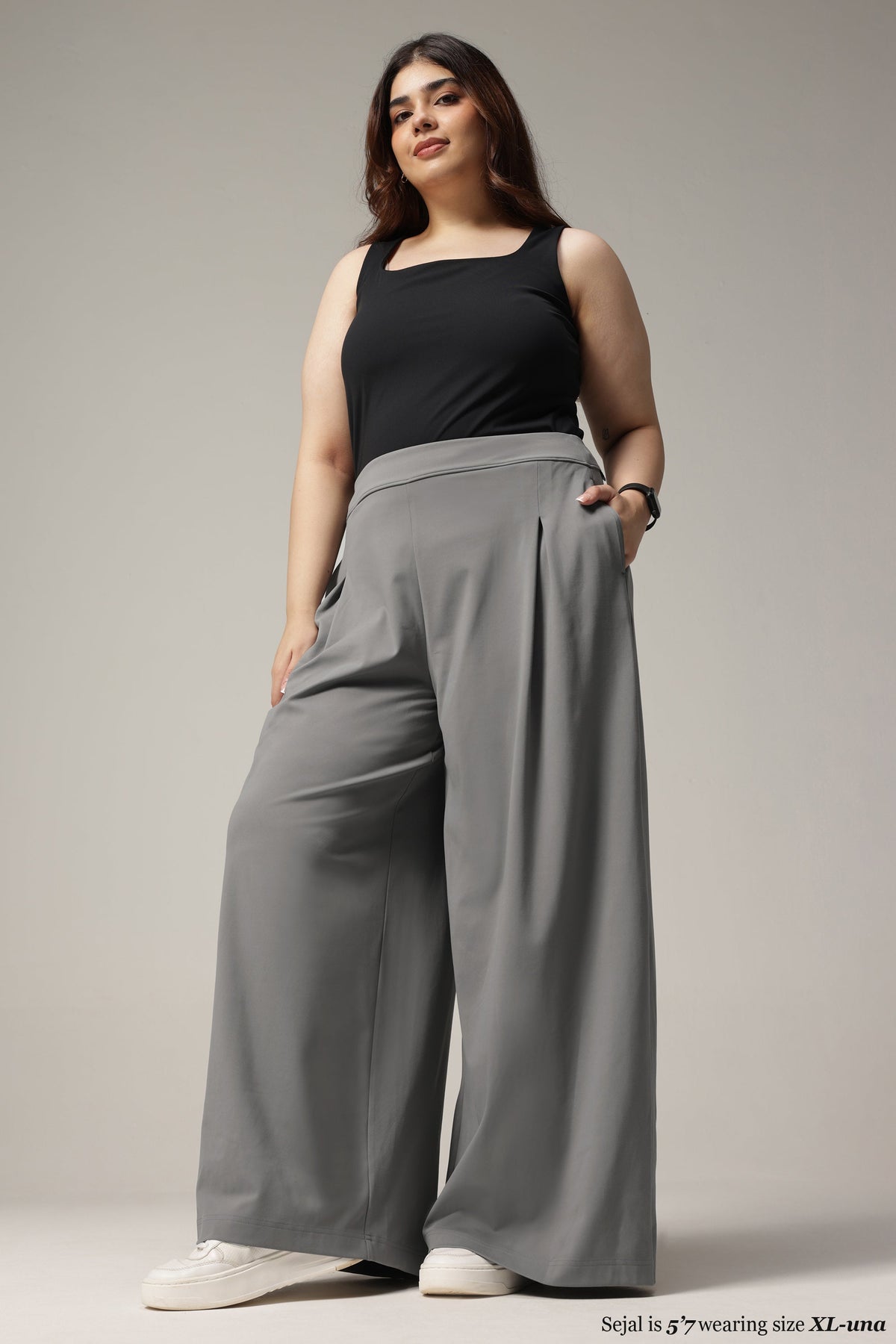 Cloud Box Pleated Korean Pant - BlissClub