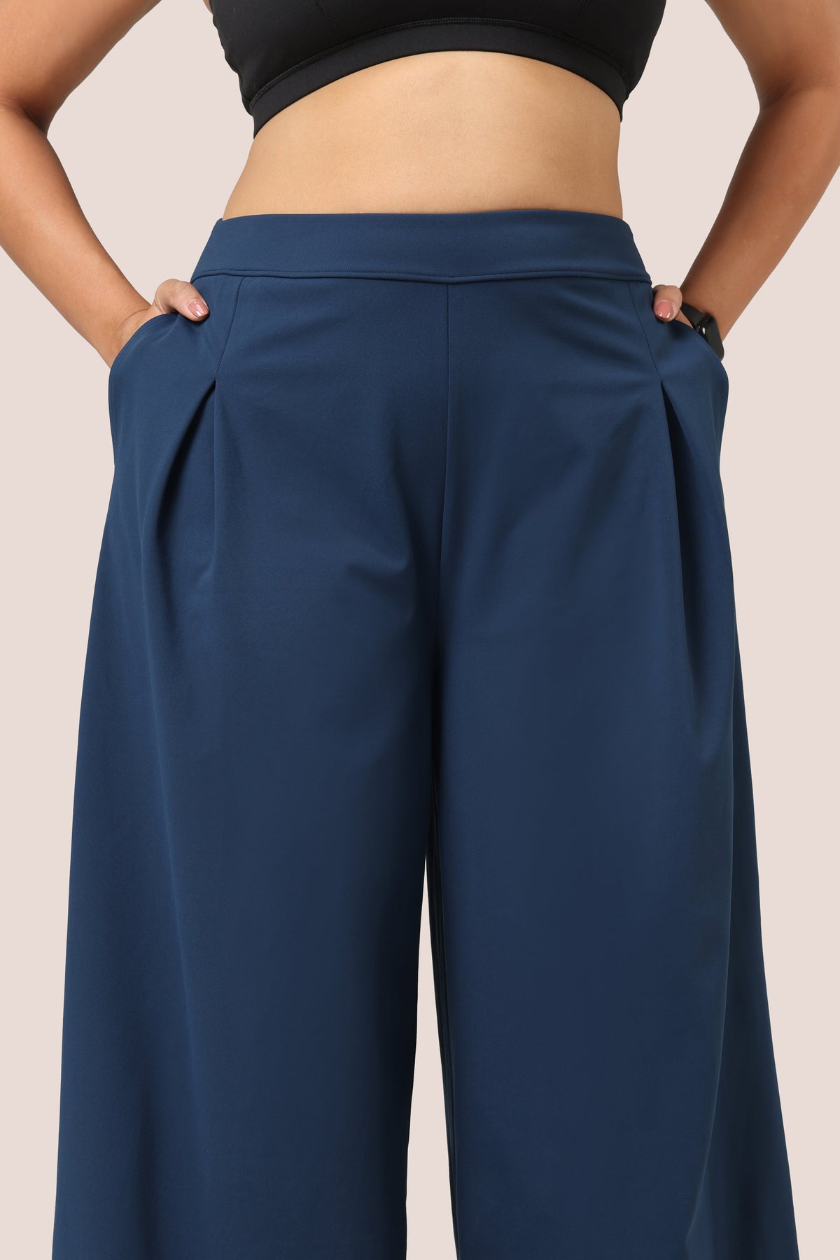 Cloud Box Pleated Korean Pant - BlissClub