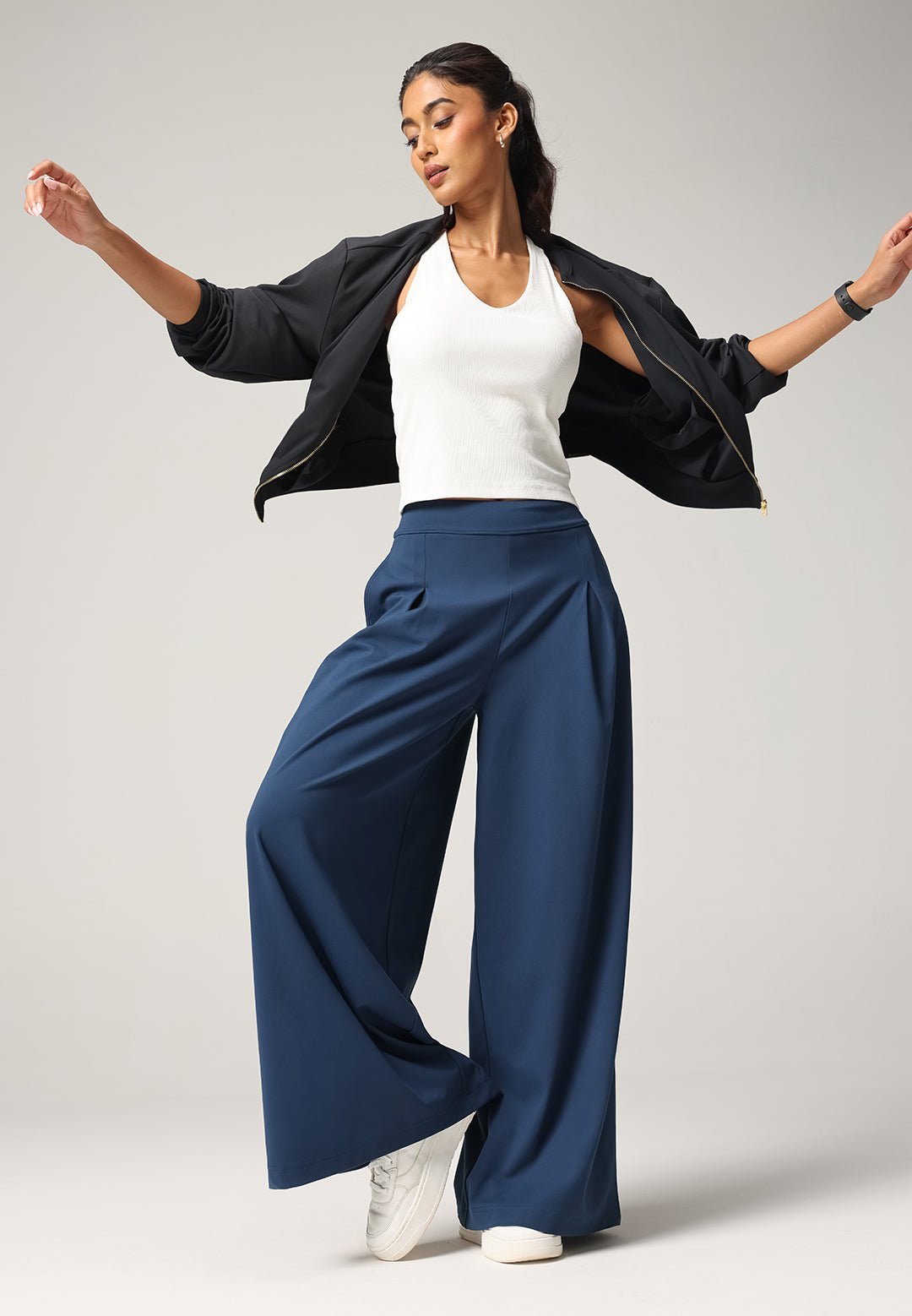 Cloud Box Pleated Korean Pant - BlissClub