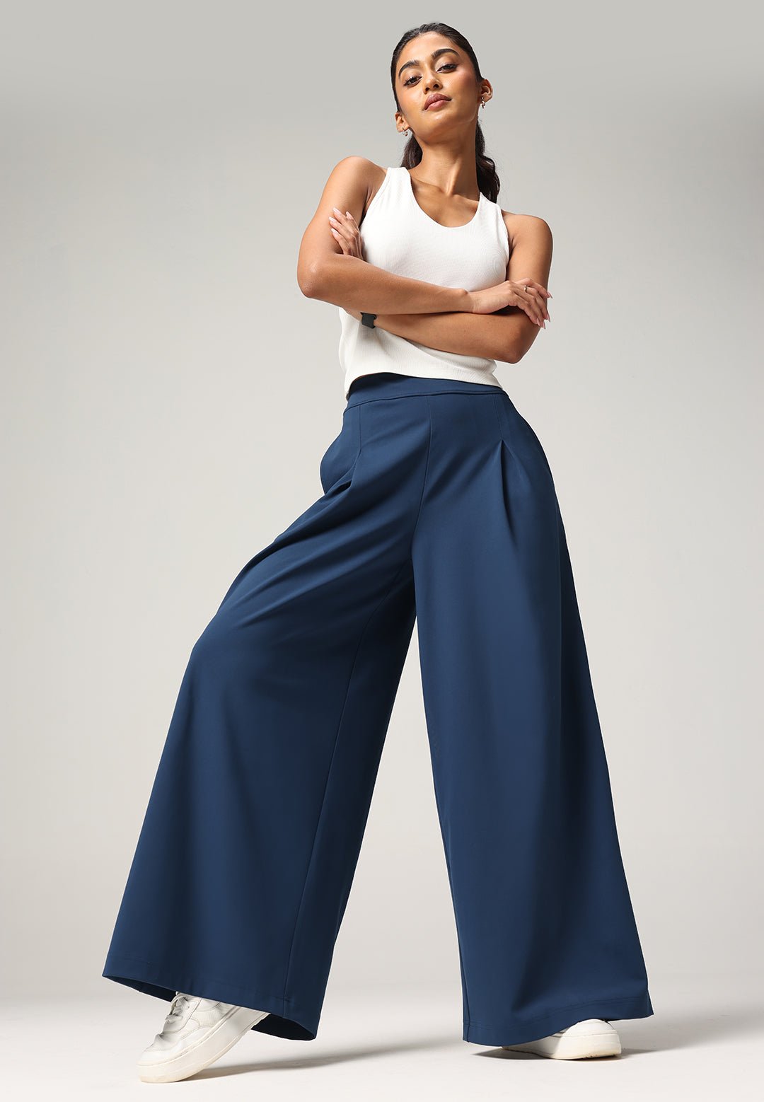 Cloud Box Pleated Korean Pant - BlissClub
