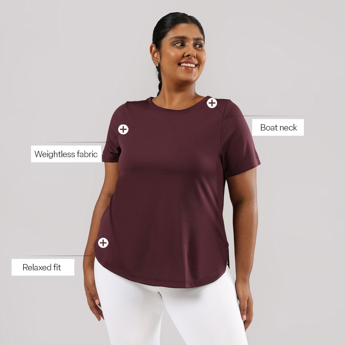 CloudFlex Apple Hem Tee - BlissClub