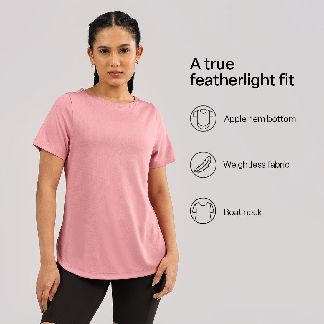 CloudFlex Apple Hem Tee - BlissClub