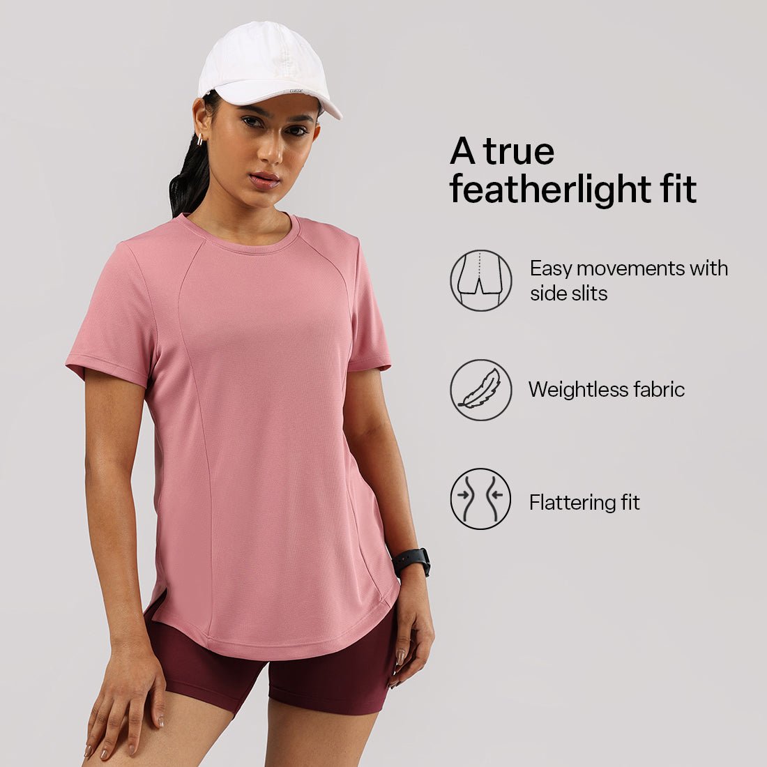 CloudFlex Round Neck Tee - BlissClub