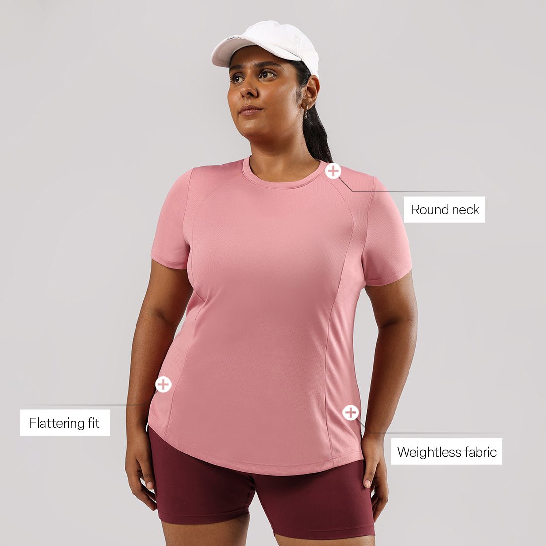 CloudFlex Round Neck Tee - BlissClub