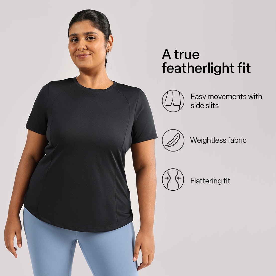 CloudFlex Round Neck Tee - BlissClub