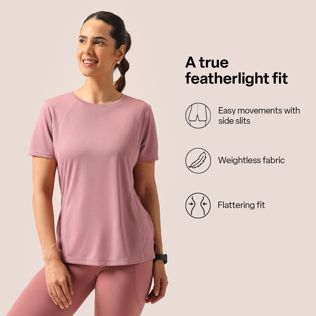 CloudFlex Round Neck Tee - BlissClub
