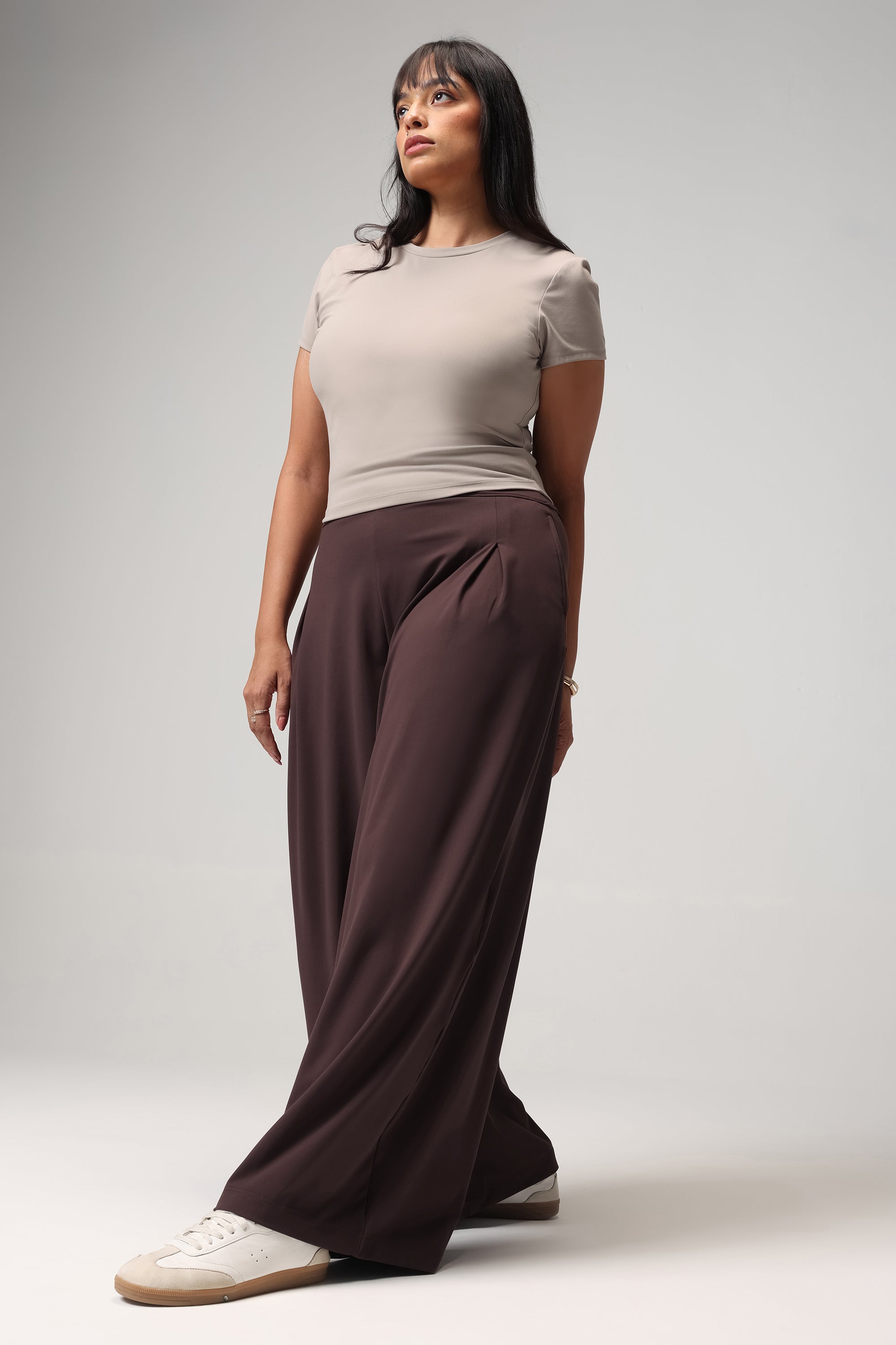 Cloud Box Pleated Korean Pant