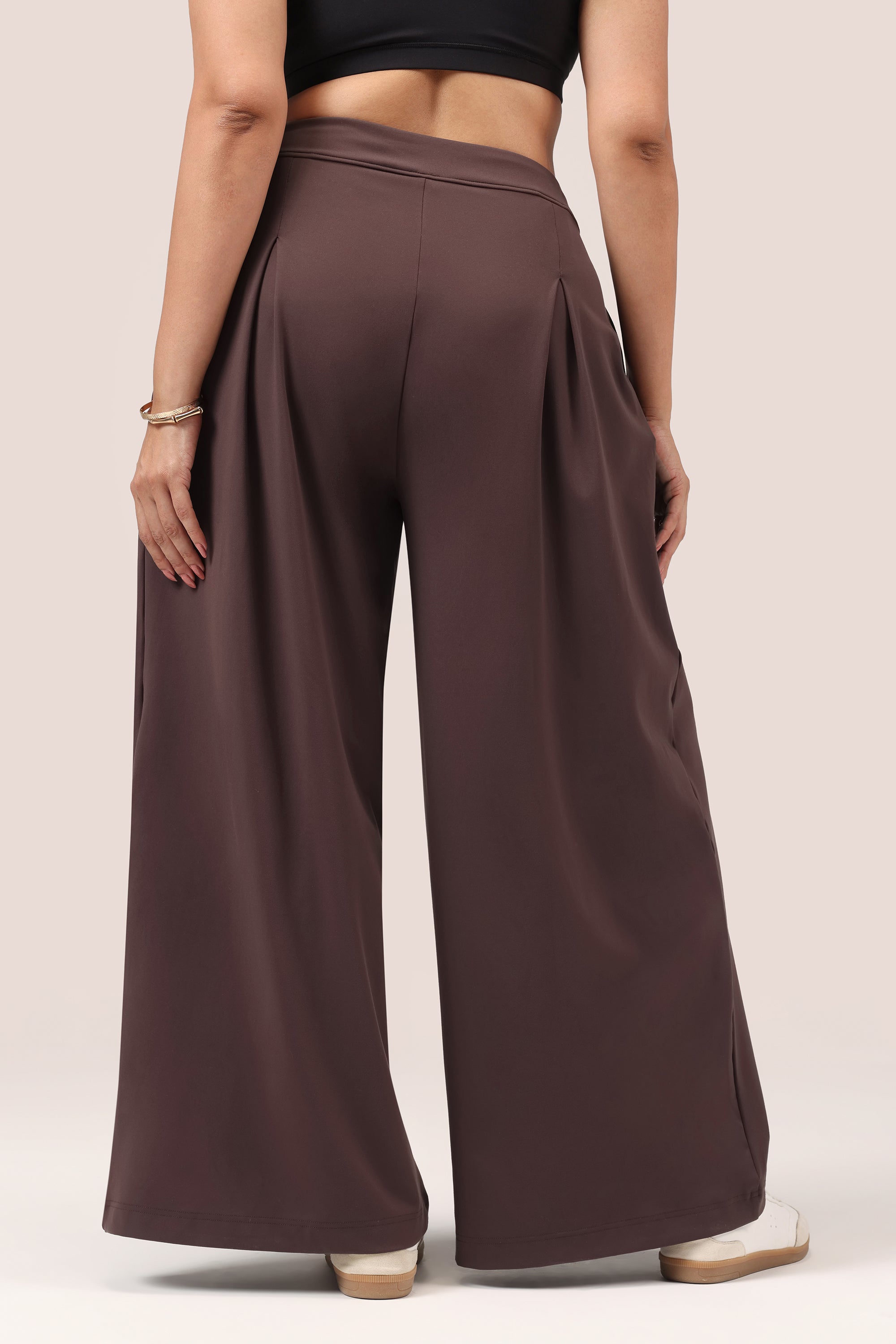Cloud Box Pleated Korean Pant