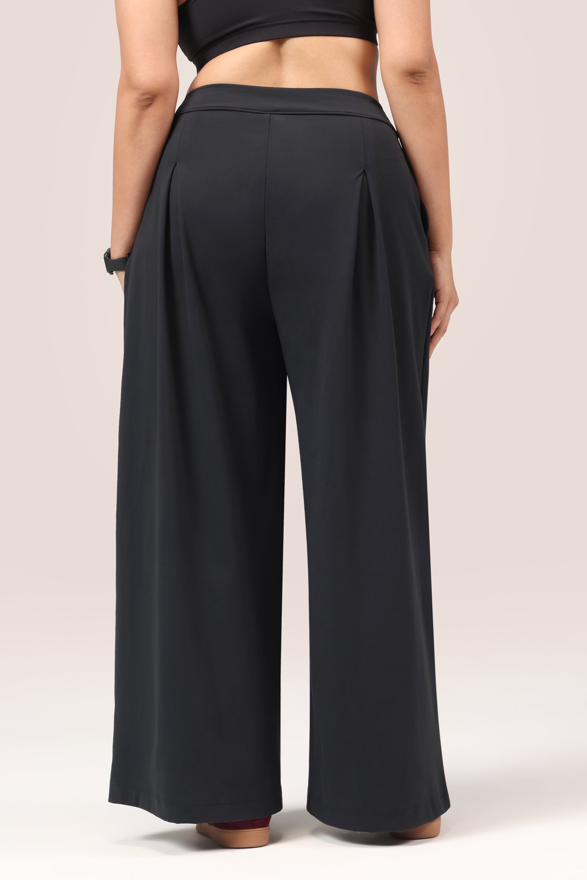 Cloud Box Pleated Korean Pant
