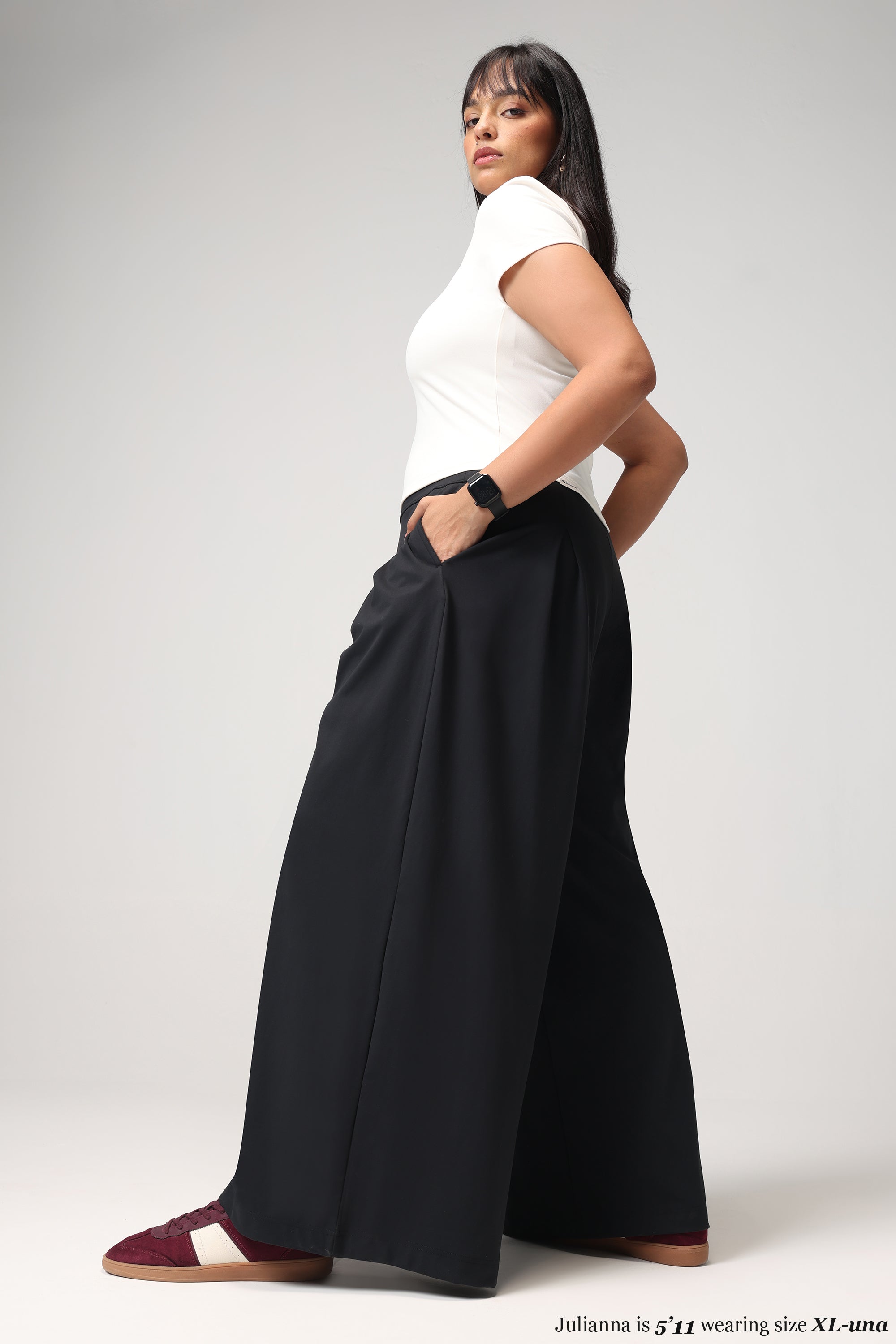 Cloud Box Pleated Korean Pant