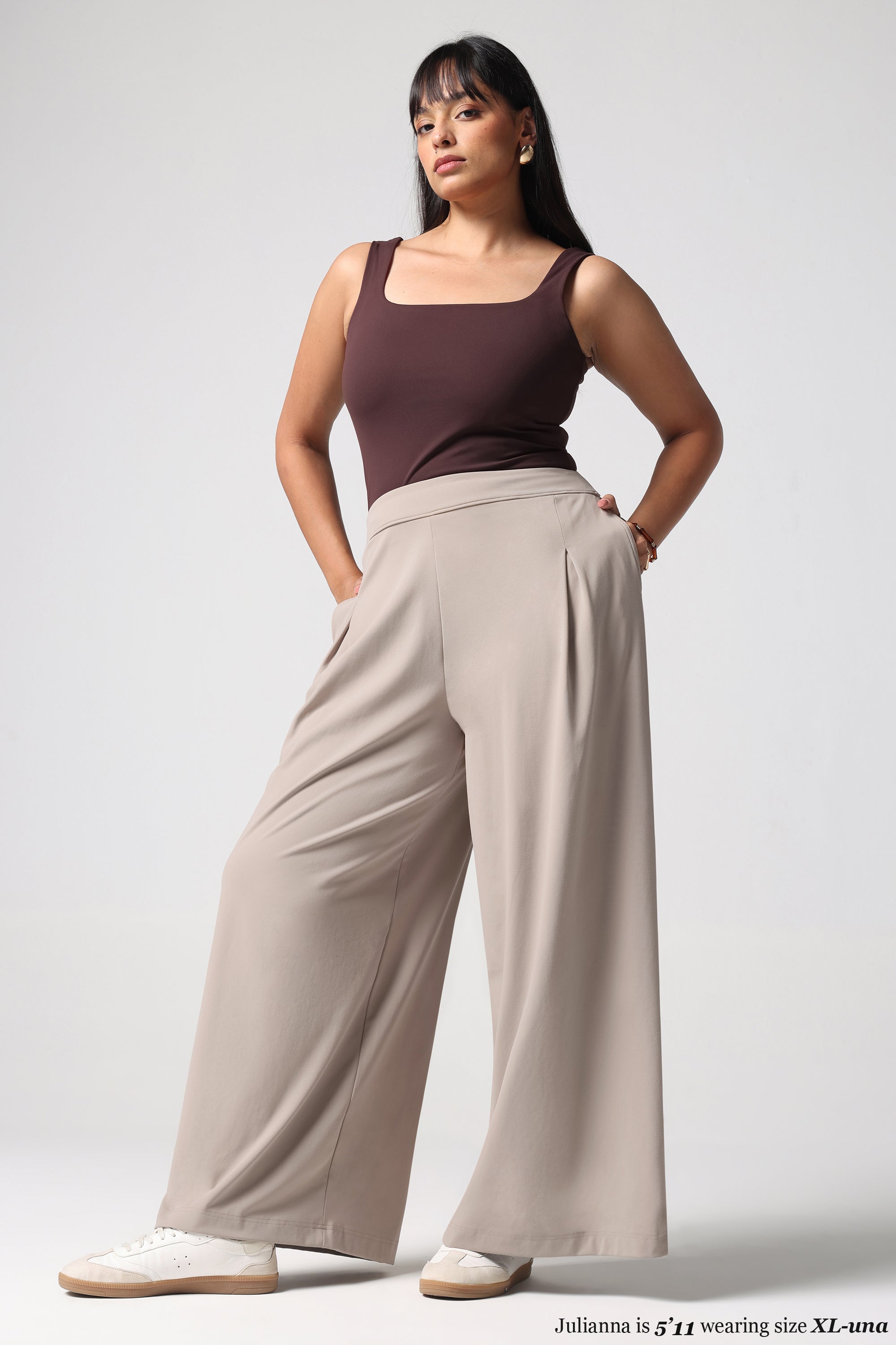 Cloud Box Pleated Korean Pant