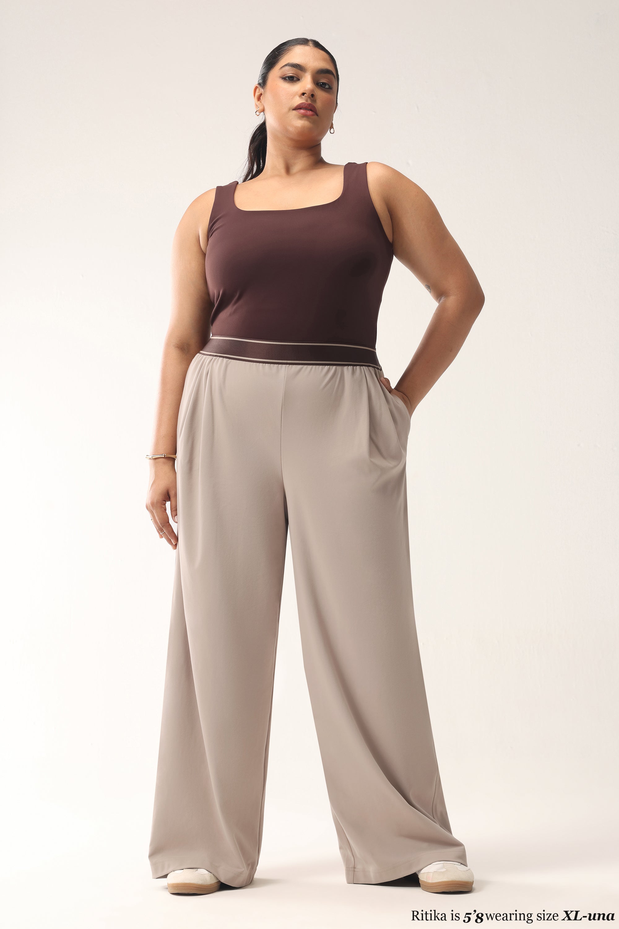 Cloud Korean Active Wide Pants