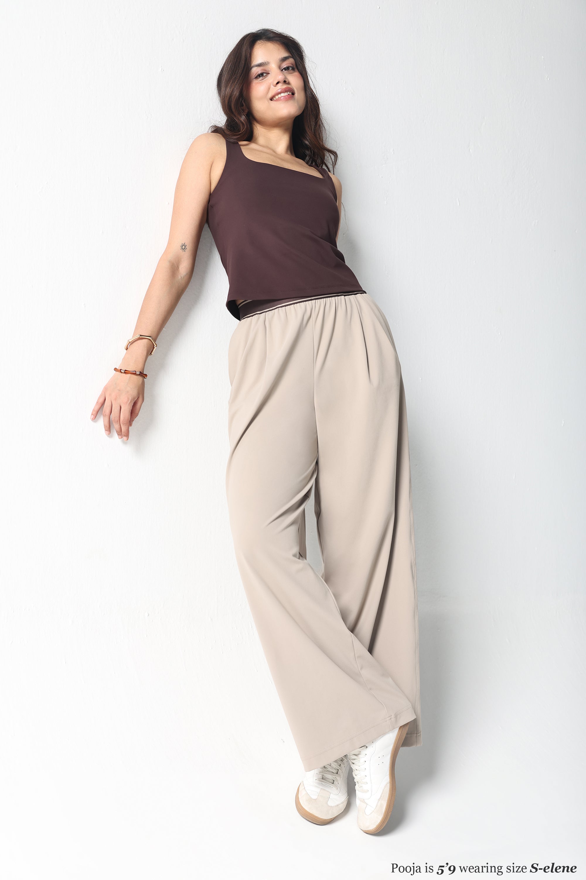 Cloud Korean Active Wide Pants