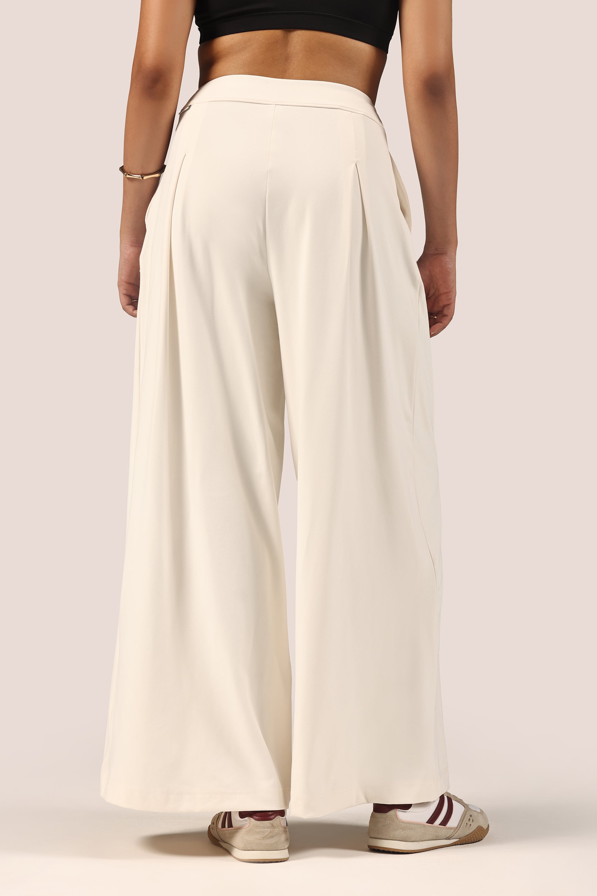 Cloud Box Pleated Korean Pant
