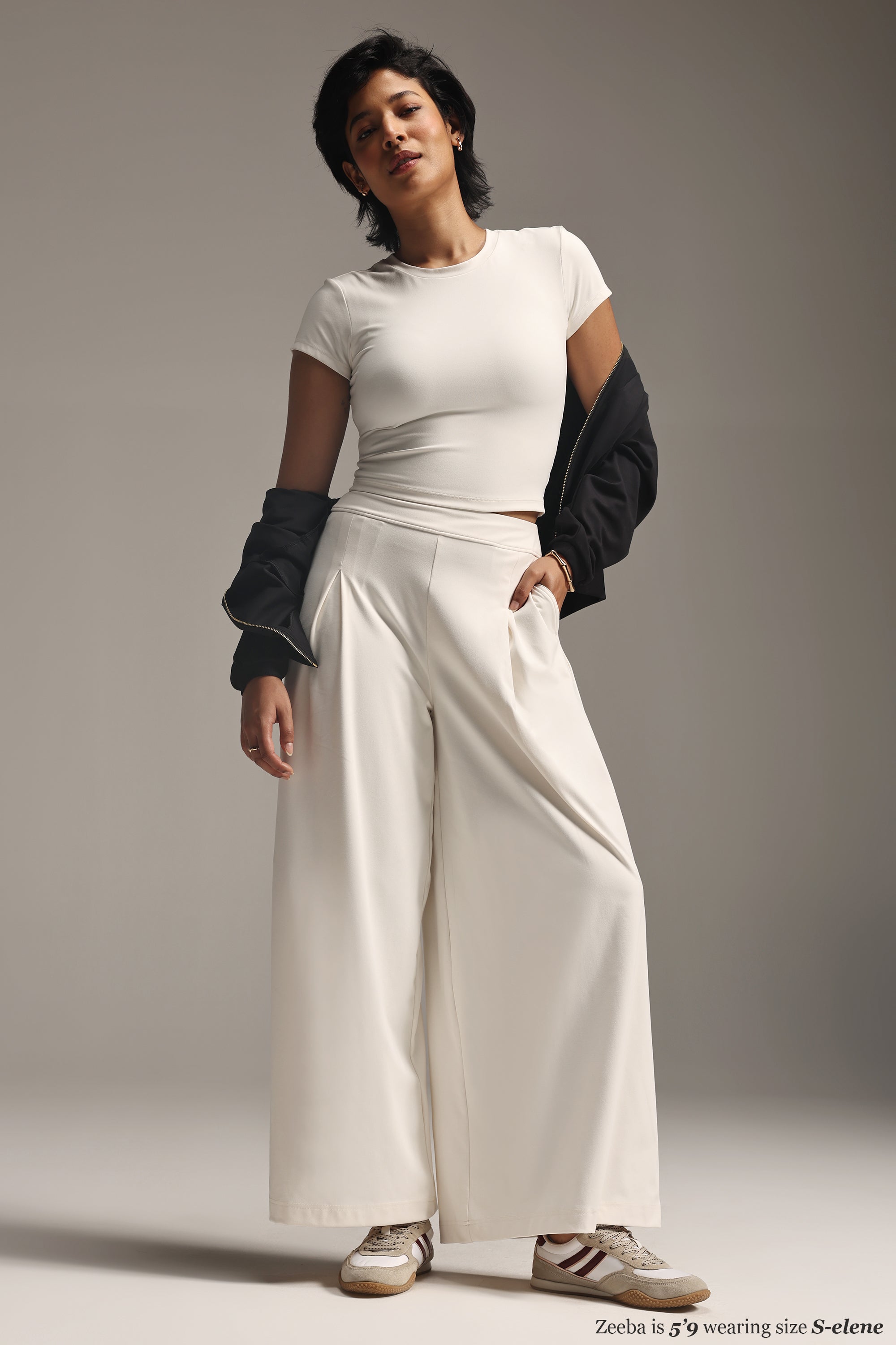 Cloud Box Pleated Korean Pant