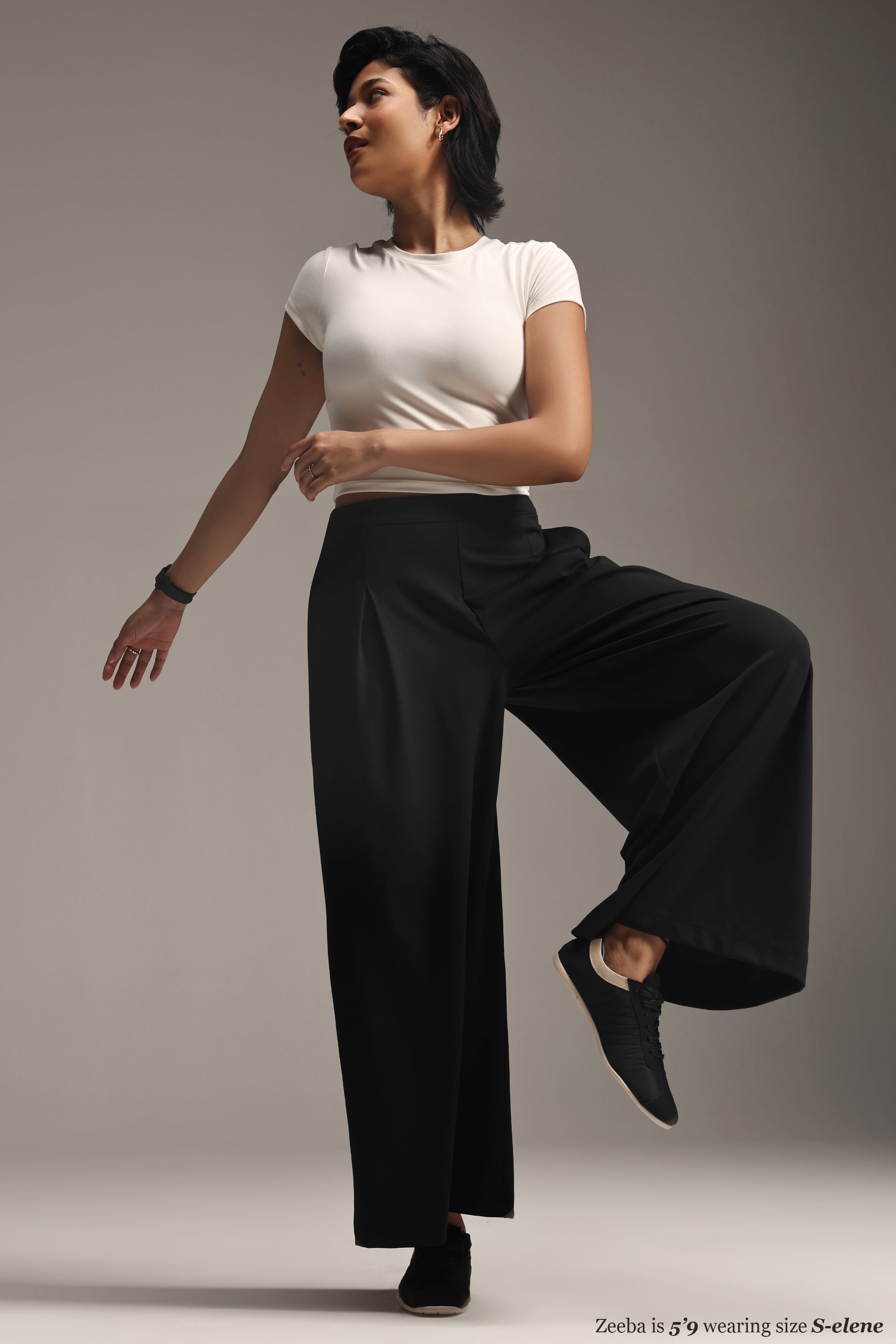 Cloud Box Pleated Korean Pant
