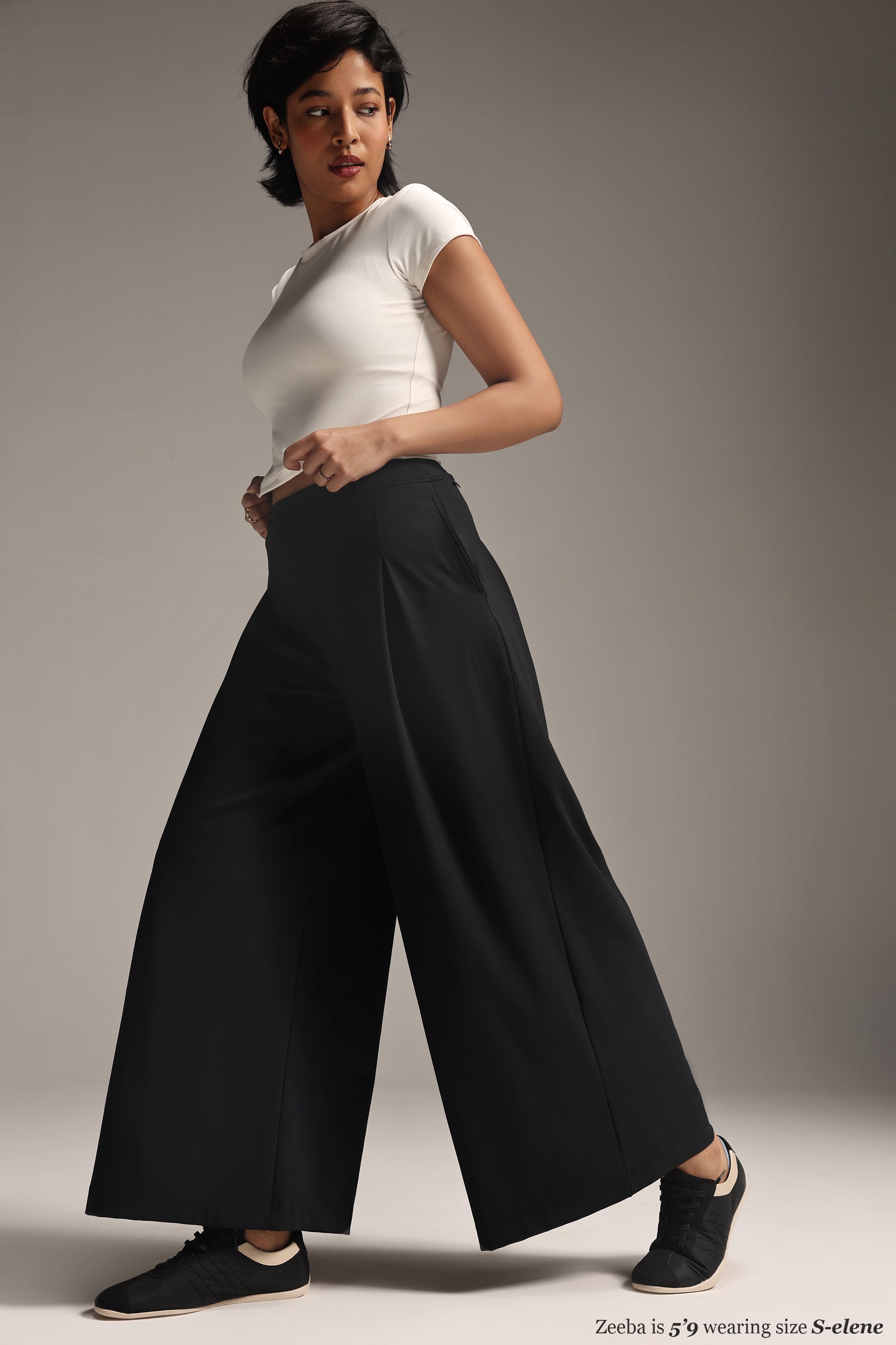 Cloud Box Pleated Korean Pant
