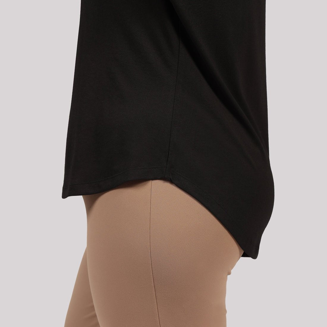 Cotton Pro Curved Hem Tee - BlissClub