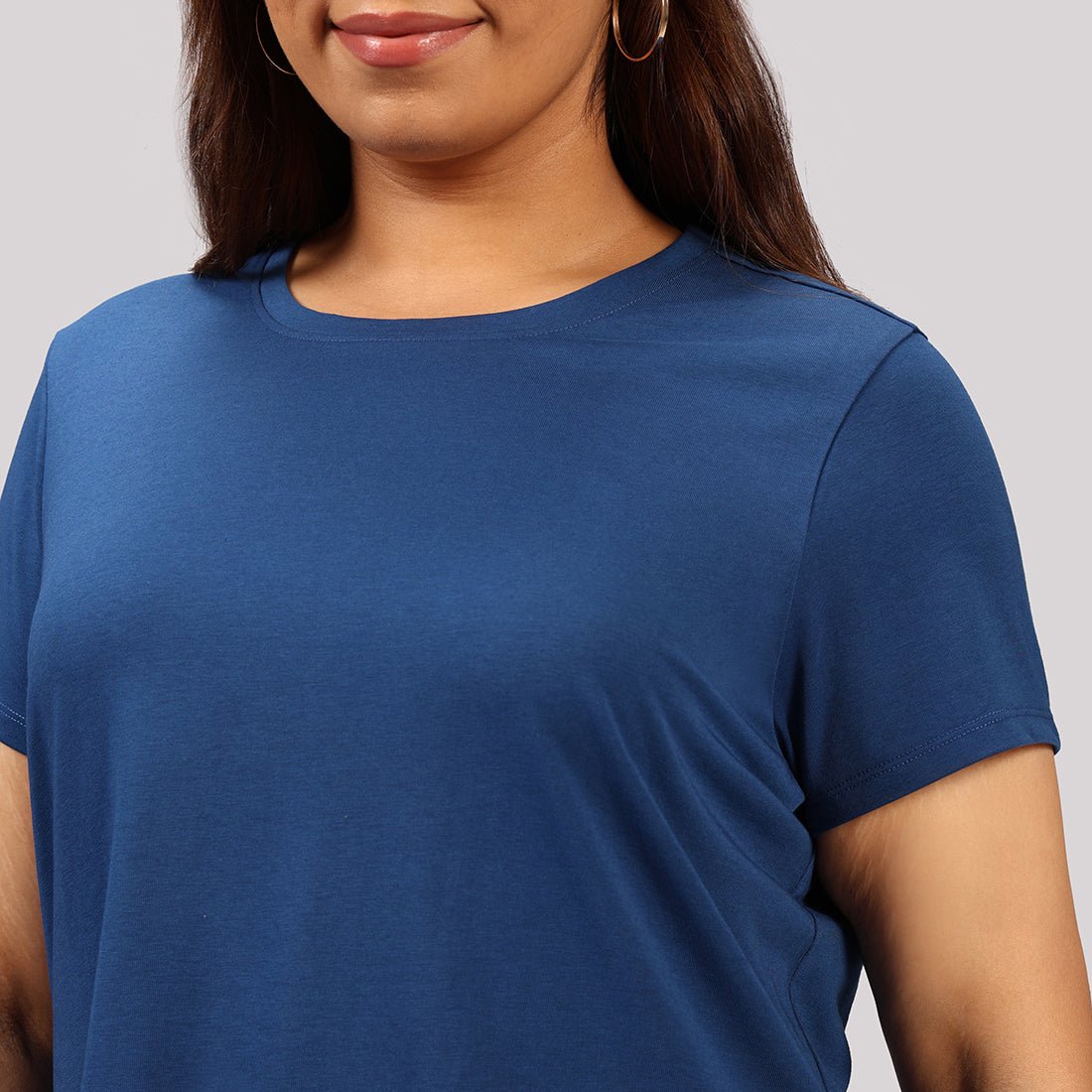 Cotton Pro Curved Hem Tee - BlissClub