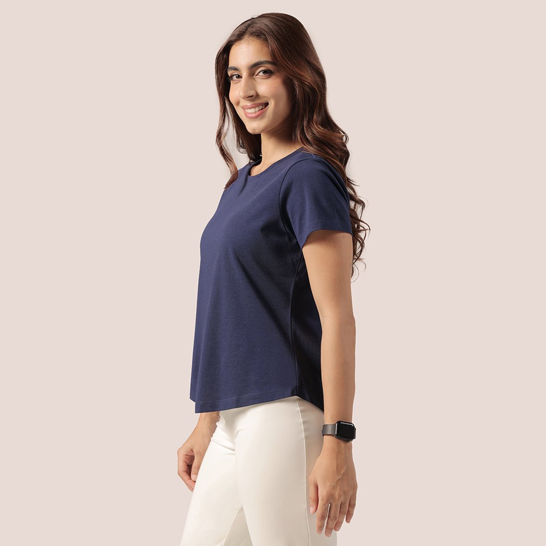 Cotton Pro Curved Hem Tee - BlissClub