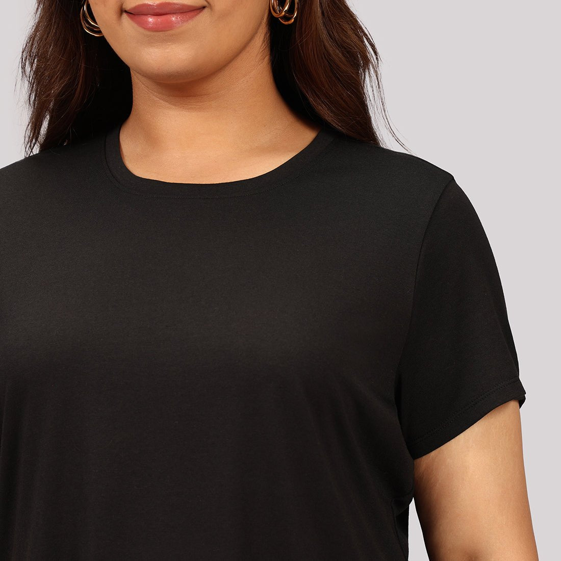 Cotton Pro Curved Hem Tee - BlissClub