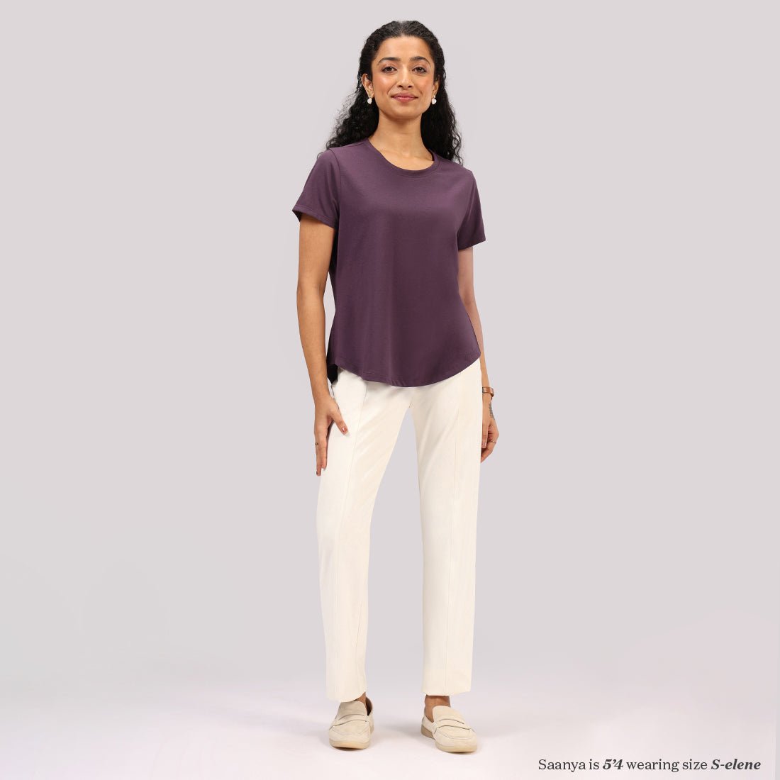 Cotton Pro Curved Hem Tee - BlissClub