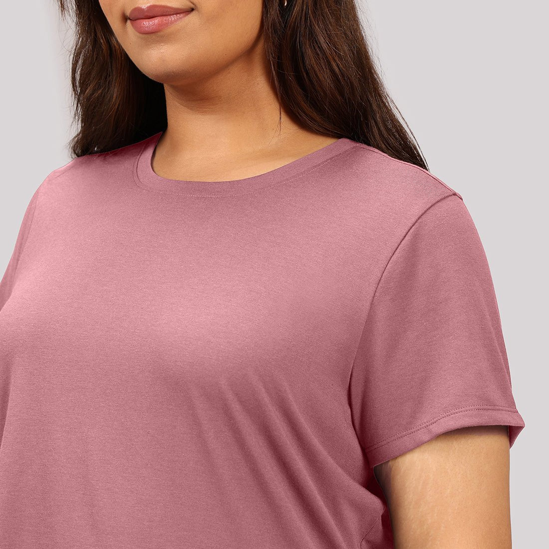 Cotton Pro Curved Hem Tee - BlissClub