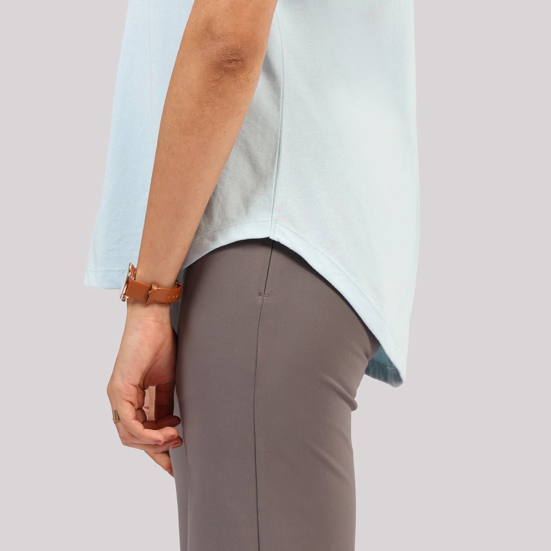 Cotton Pro Curved Hem Tee - BlissClub