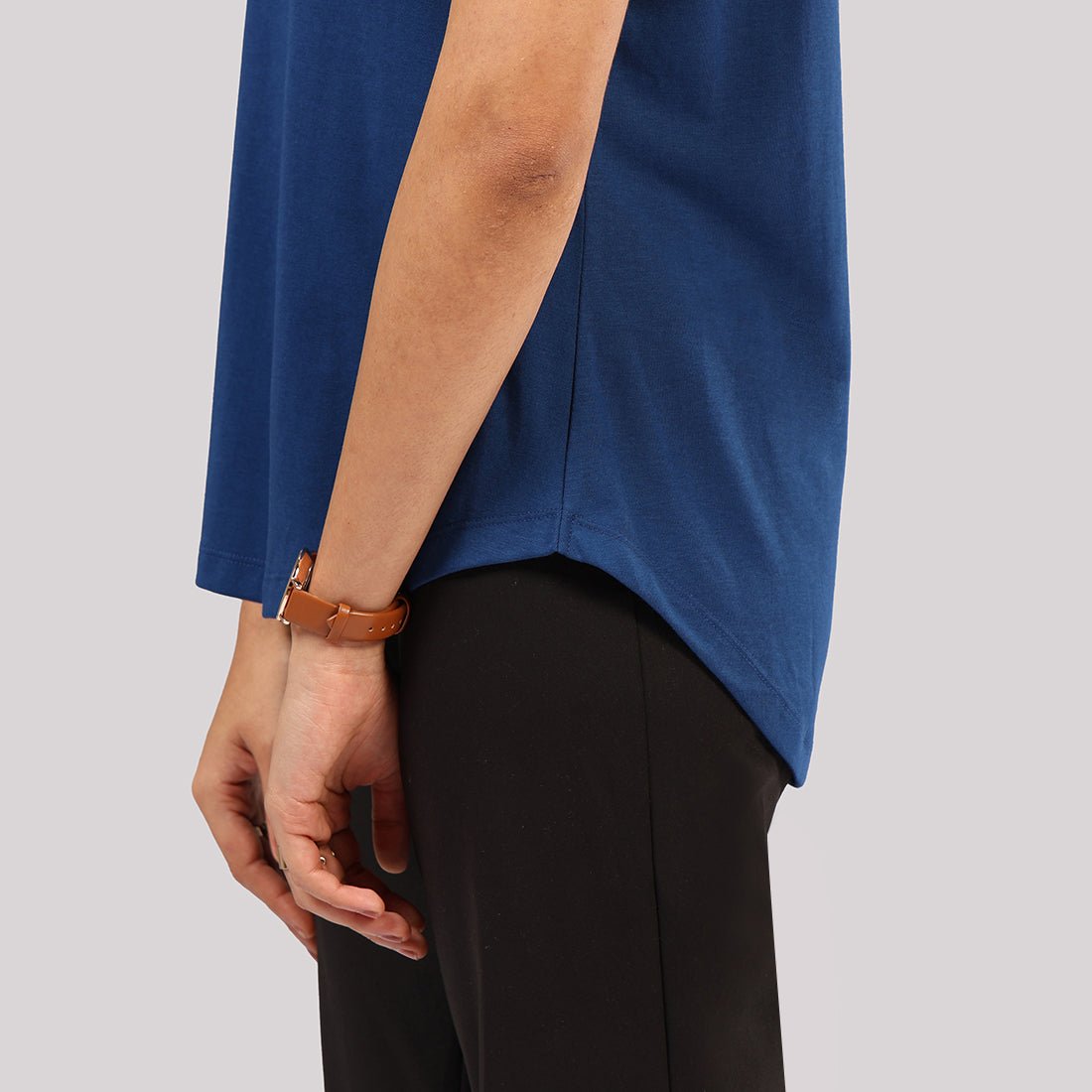 Cotton Pro Curved Hem Tee - BlissClub