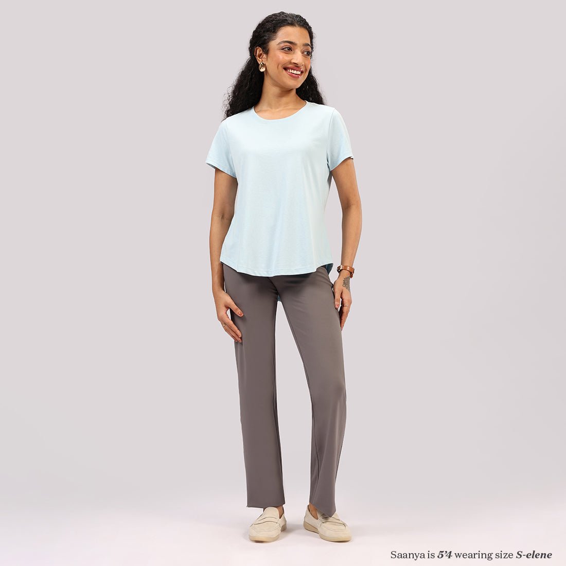 Cotton Pro Curved Hem Tee - BlissClub