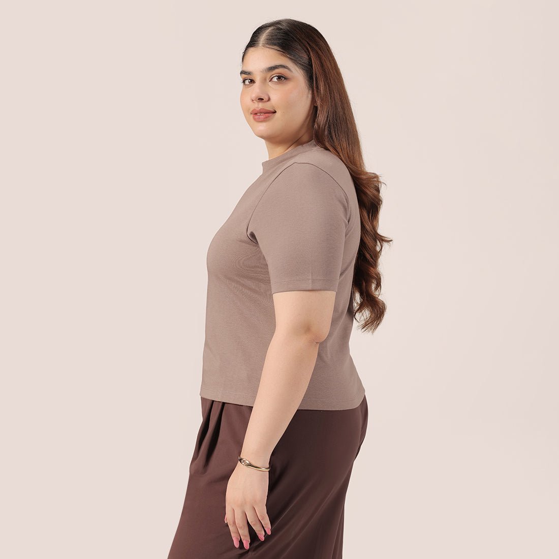 Cotton Pro High Neck Top - BlissClub