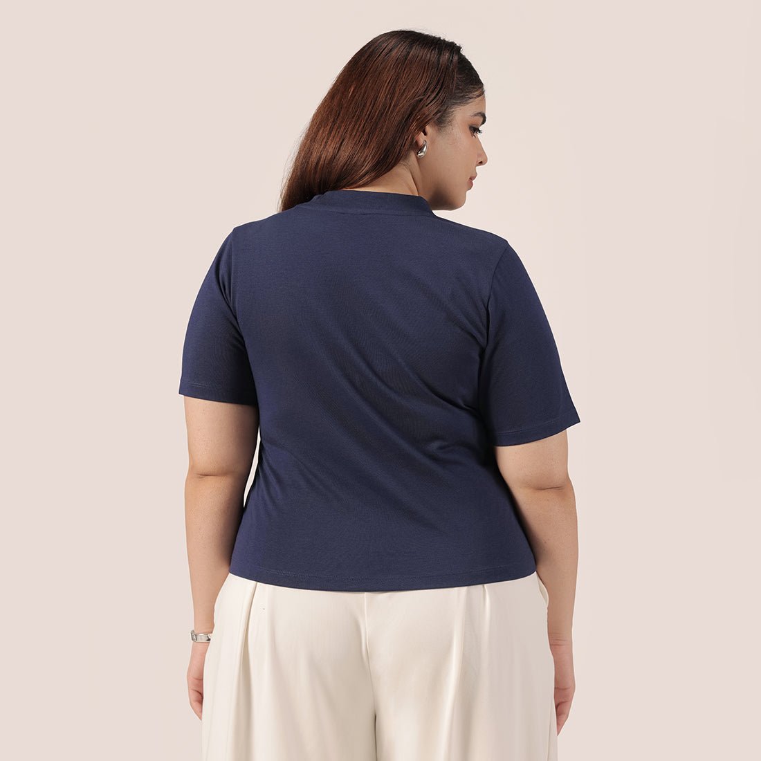 Cotton Pro High Neck Top - BlissClub