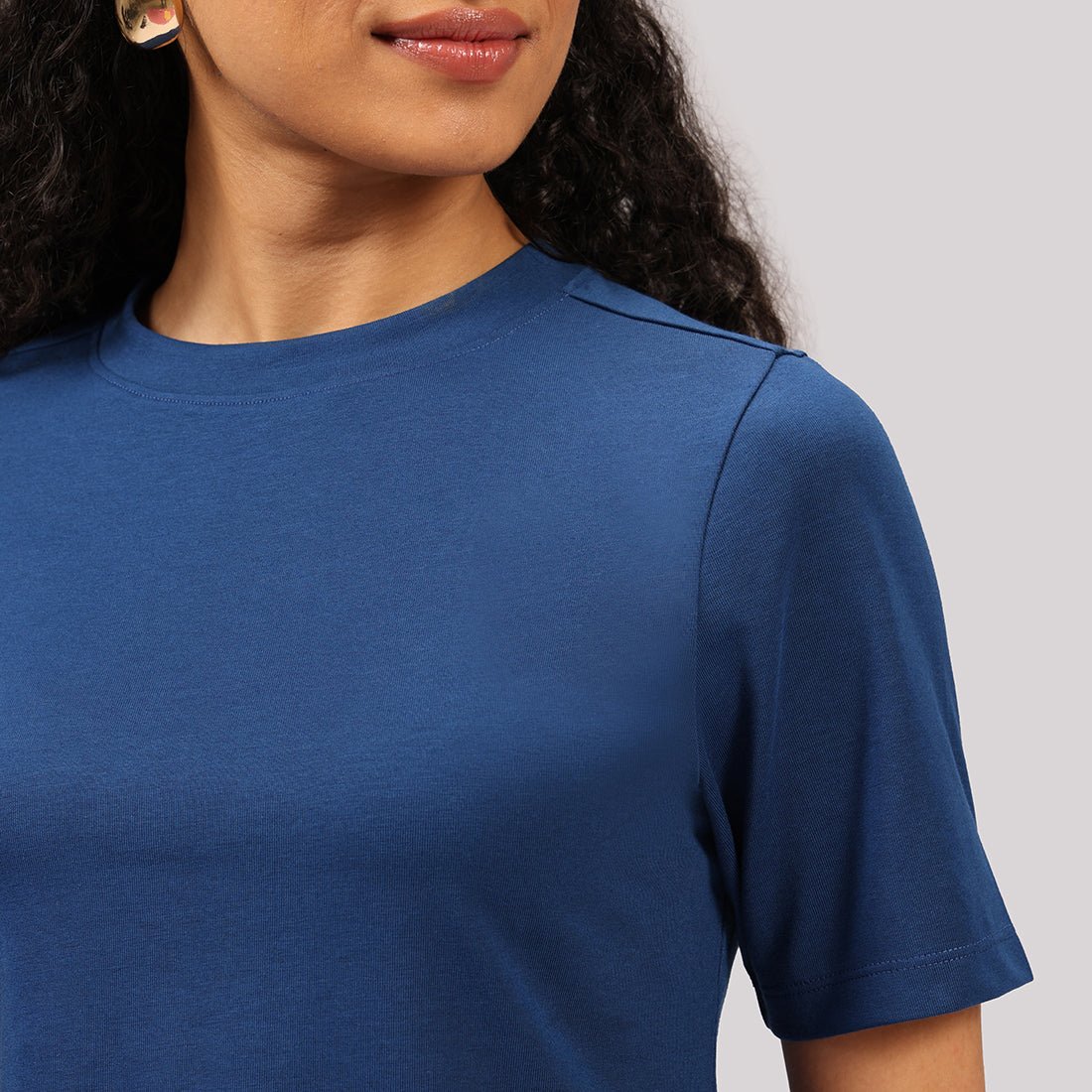 Cotton Pro High Neck Top - BlissClub