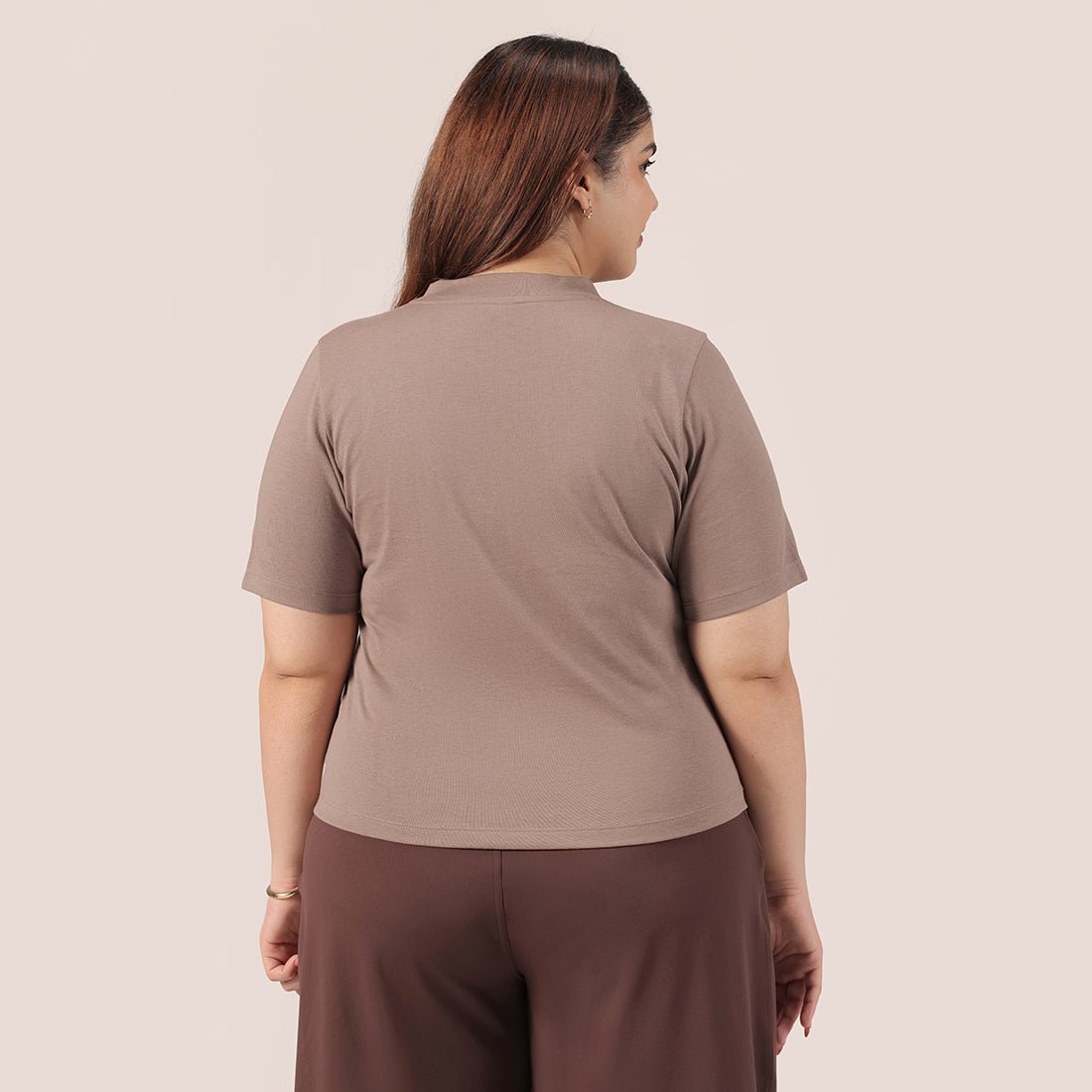 Cotton Pro High Neck Top - BlissClub