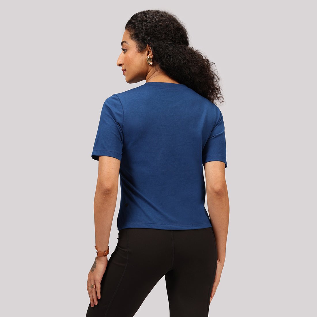 Cotton Pro High Neck Top - BlissClub