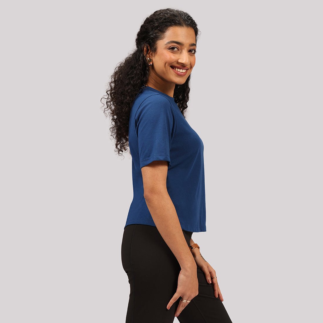 Cotton Pro High Neck Top - BlissClub