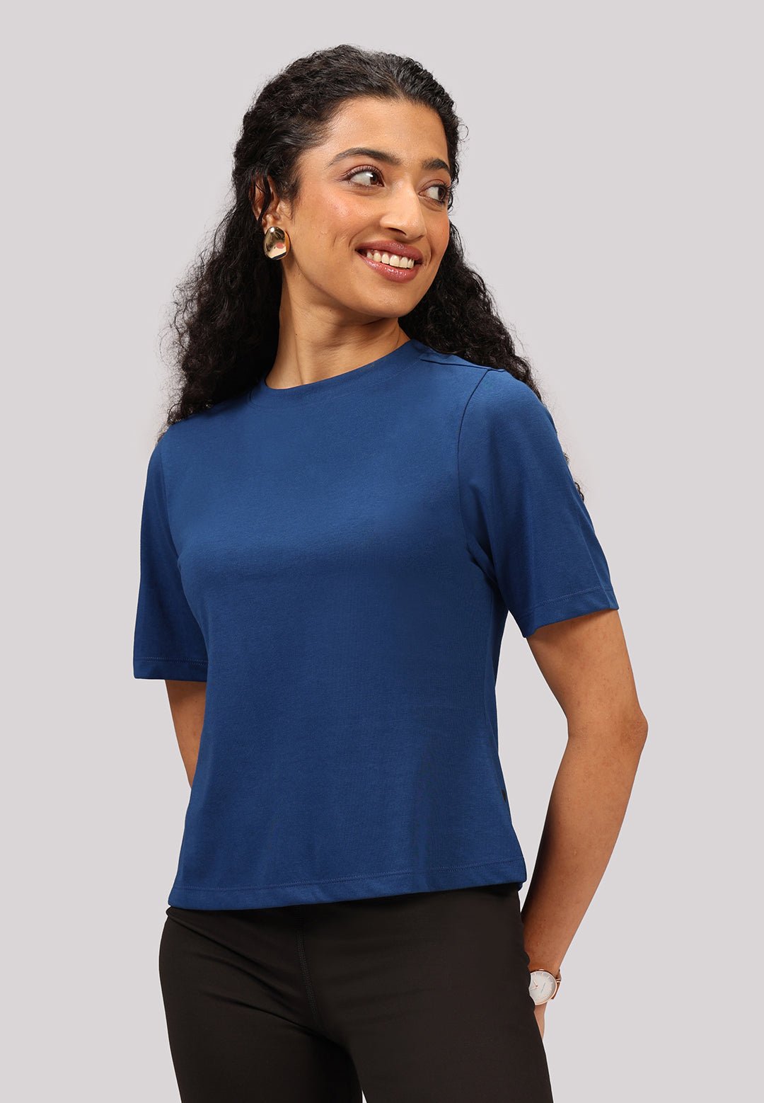 Cotton Pro High Neck Top - BlissClub