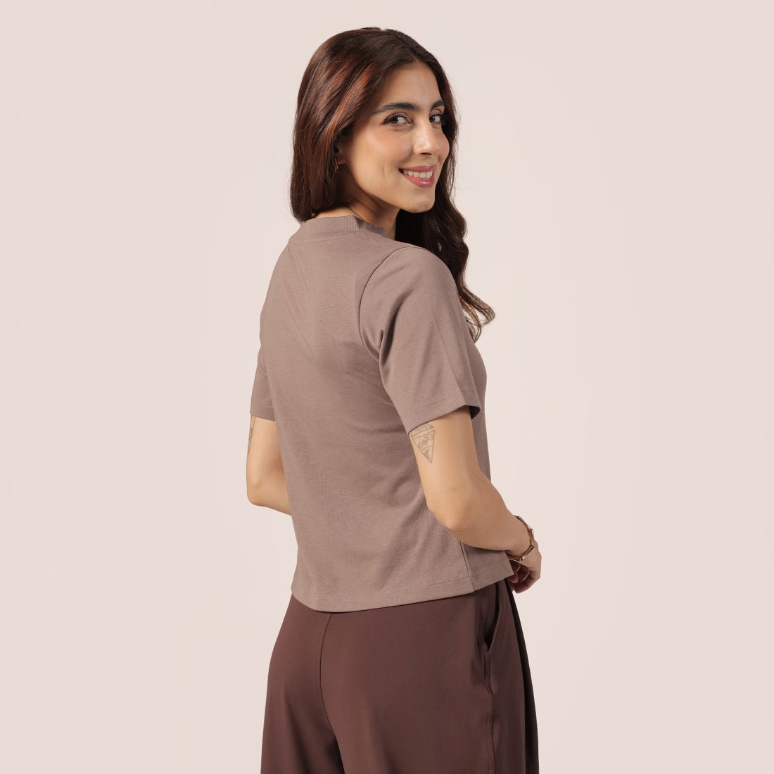 Cotton Pro High Neck Top - BlissClub