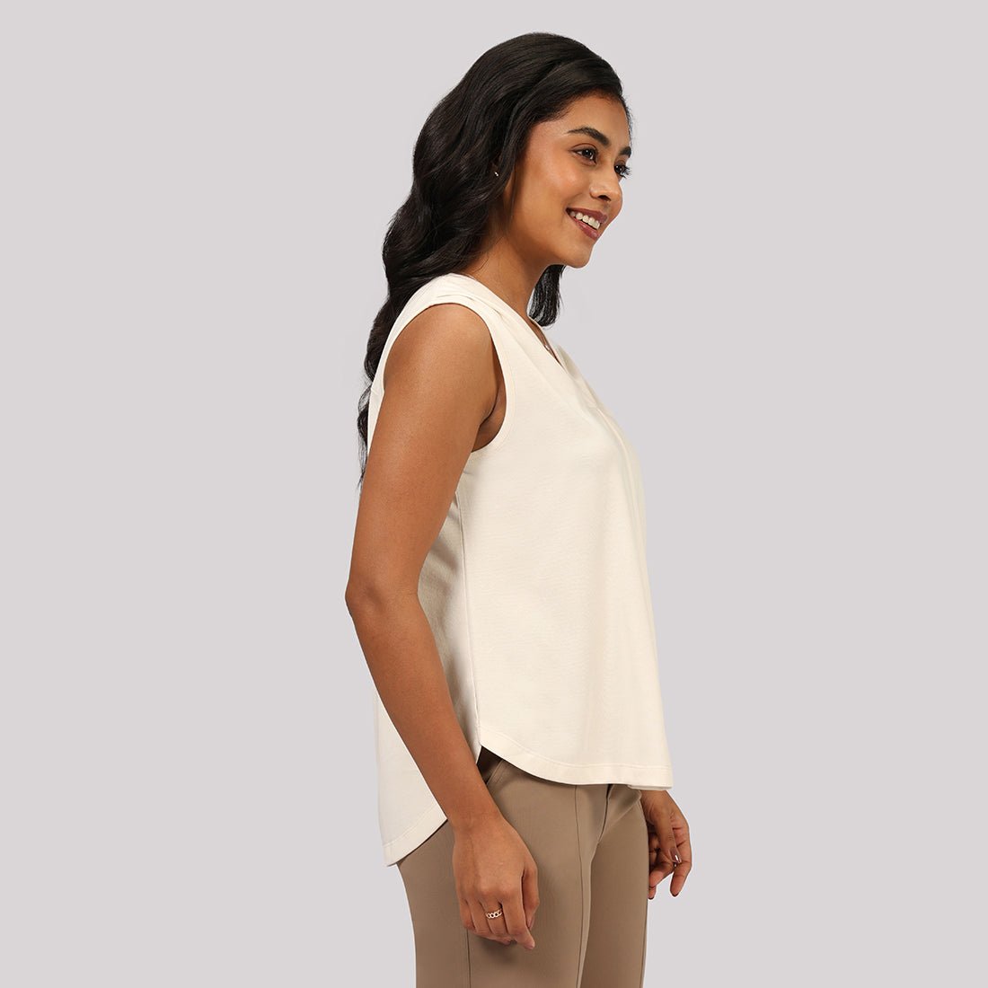 Cotton Pro Sleeveless Work Top - BlissClub