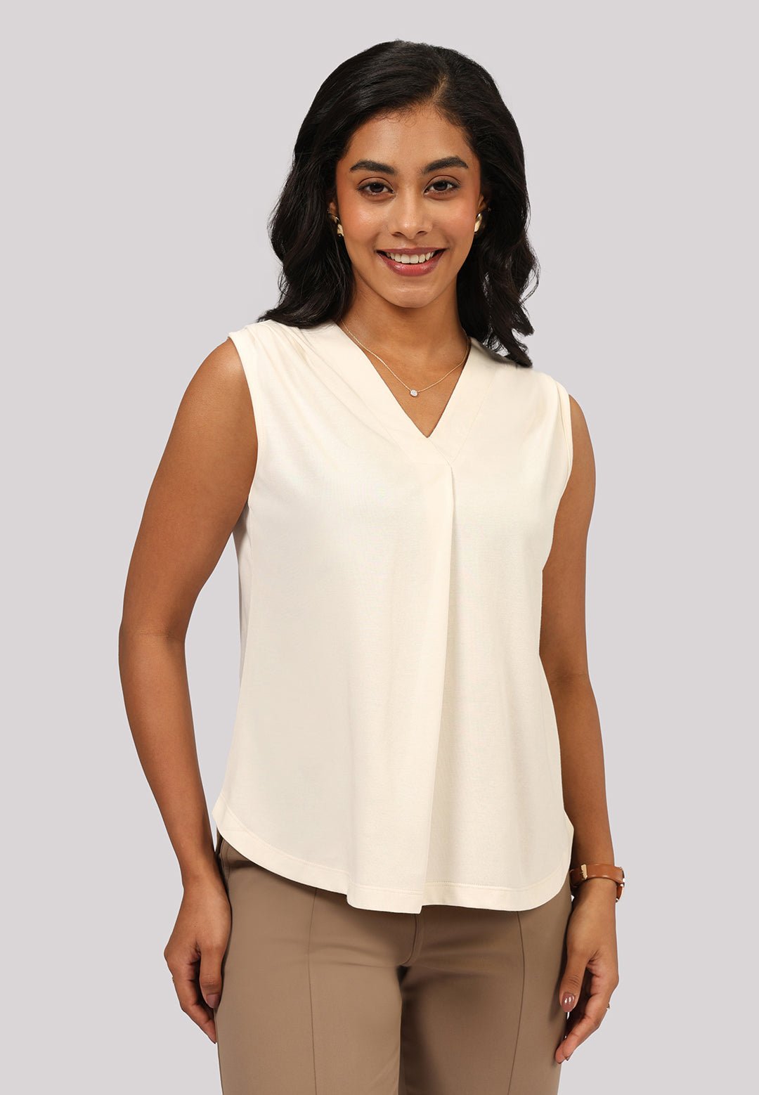 Cotton Pro Sleeveless Work Top - BlissClub