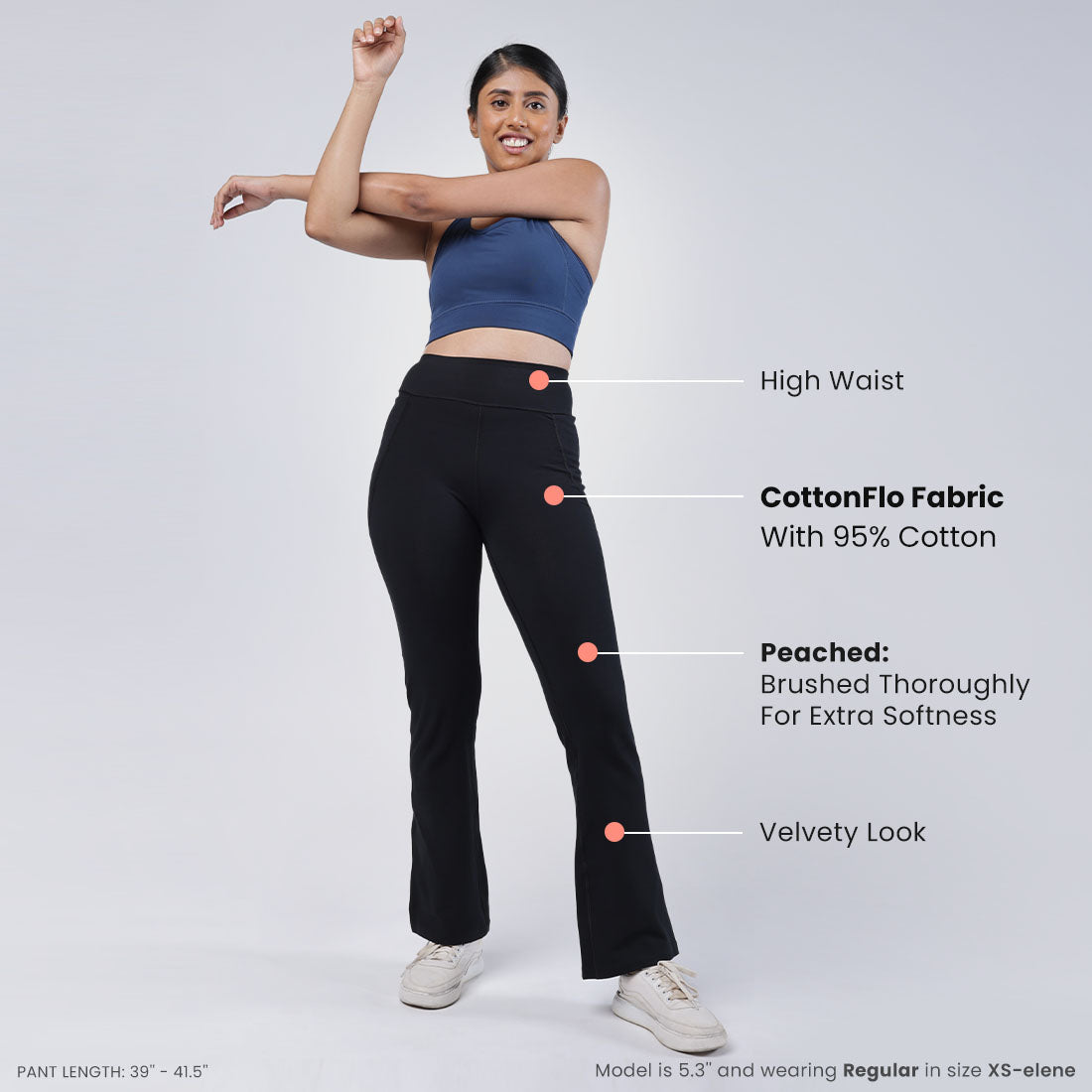 The Groove-In Cotton Flare Pants